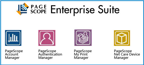 柯尼卡美能達PageScope Enterprise Suite企業(yè)管理軟件示意圖